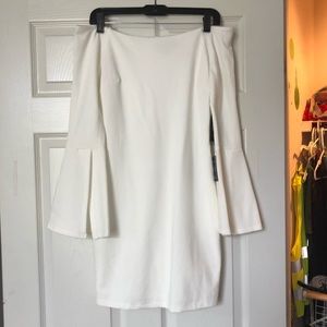 Lulu’s off the shoulder long sleeve dress